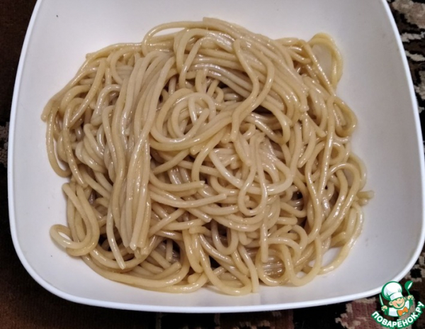 Лапша с соевым соусом Лапша с соевым соусом