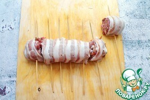 "Леденцы" на палочке из индейки