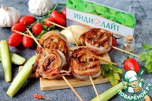 "Леденцы" на палочке из индейки