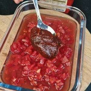 Ленивая лазанья с острым соусом