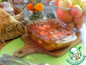 Ленивые голубцы из цветной капусты Ленивые голубцы из цветной капусты