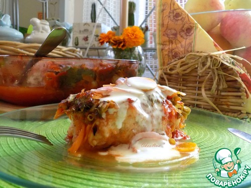 Ленивые голубцы из цветной капусты Ленивые голубцы из цветной капусты