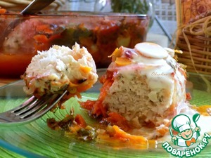 Ленивые голубцы из цветной капусты Ленивые голубцы из цветной капусты