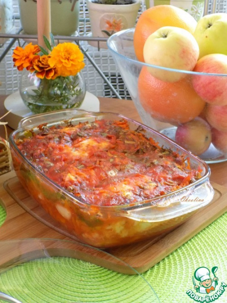 Ленивые голубцы из цветной капусты Ленивые голубцы из цветной капусты