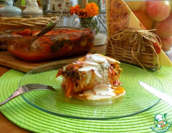 Ленивые голубцы из цветной капусты Ленивые голубцы из цветной капусты