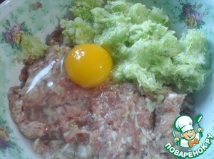 Ленивые голубцы из курицы