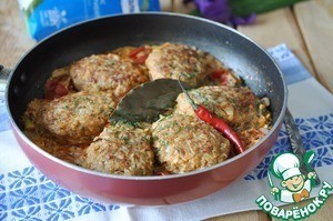 Ленивые голубцы на сковороде