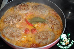 Ленивые голубцы на сковороде