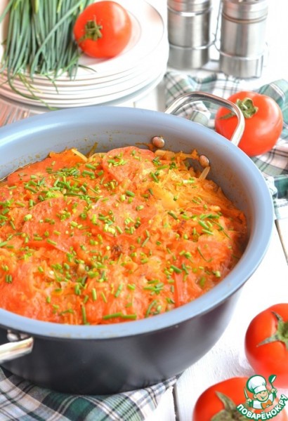 Ленивые голубцы по рецепту моей бабушки