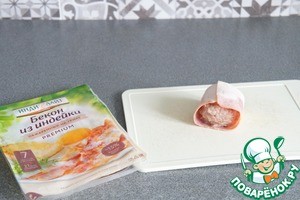 Ленивые голубцы в беконе