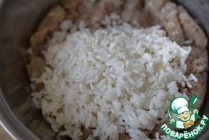 Ленивые голубцы в фасолевой заливке Ленивые голубцы в фасолевой заливке