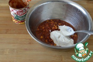 Ленивые голубцы в фасолевой заливке Ленивые голубцы в фасолевой заливке