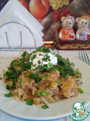 Ленивые голубцы в мультиварке "Изумительные"