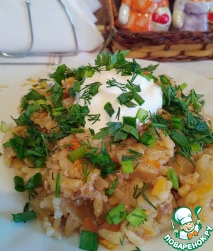 Ленивые голубцы в мультиварке "Изумительные"