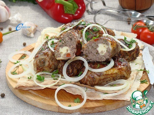 Люля-кебаб с моцареллой