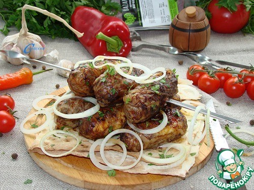 Люля-кебаб с моцареллой