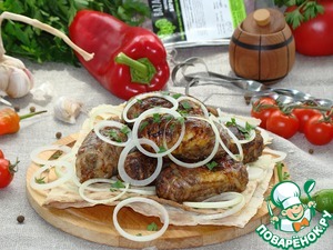 Люля-кебаб с моцареллой