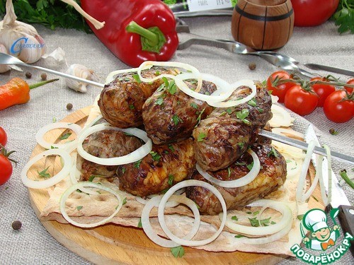 Люля-кебаб с моцареллой