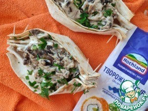 Лодочки из лаваша Лодочки из лаваша