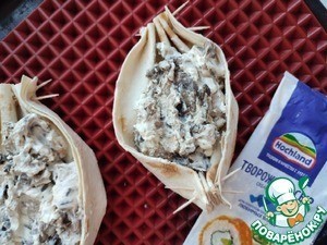 Лодочки из лаваша Лодочки из лаваша