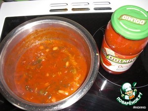 Макароны по-флотски с соусом Долмио Макароны по-флотски с соусом Долмио