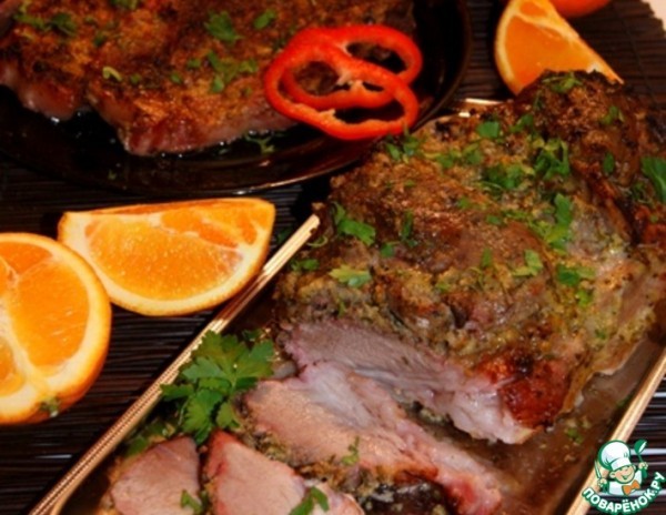 Маринованная запеченная свинина по-кубински Маринованная запеченная свинина по-кубински
