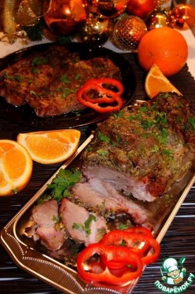 Маринованная запеченная свинина по-кубински Маринованная запеченная свинина по-кубински