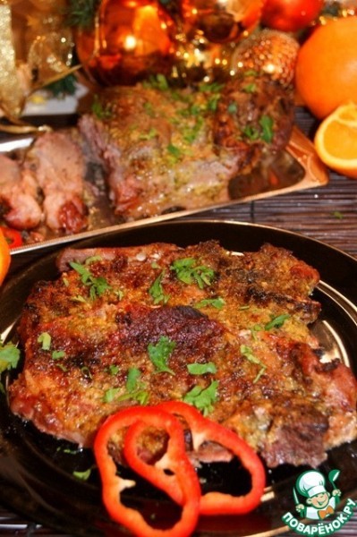 Маринованная запеченная свинина по-кубински Маринованная запеченная свинина по-кубински