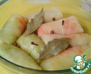 Маринованные голубцы Маринованные голубцы