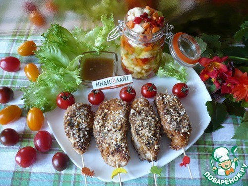 Маринованные овощи "Жардиньера"к натуральным котлетам Маринованные овощи "Жардиньера"к натуральным котлетам