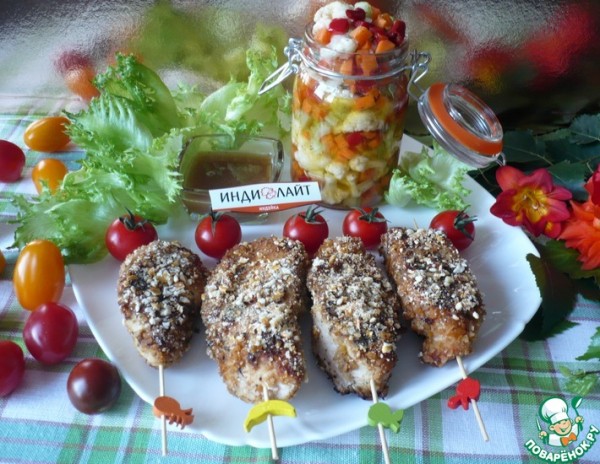 Маринованные овощи "Жардиньера"к натуральным котлетам Маринованные овощи "Жардиньера"к натуральным котлетам