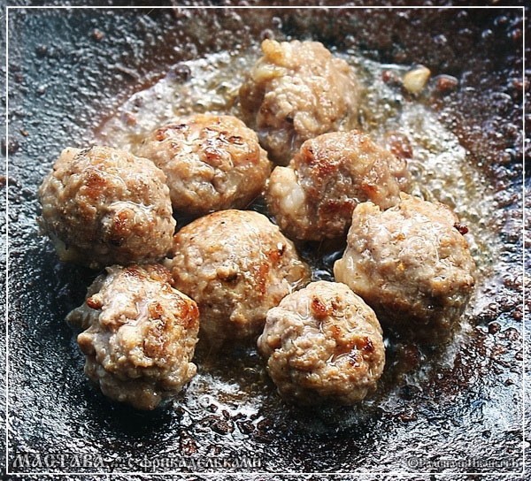 Мастава с фрикадельками Мастава с фрикадельками