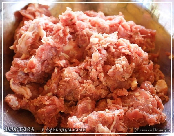 Мастава с фрикадельками Мастава с фрикадельками