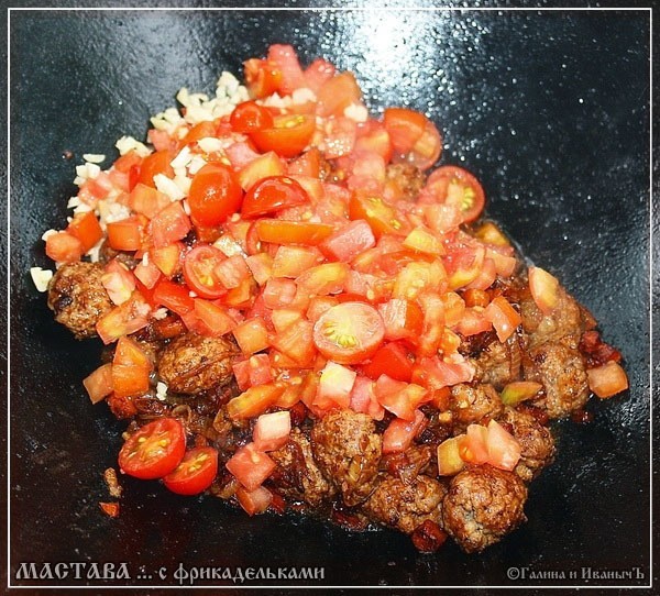 Мастава с фрикадельками Мастава с фрикадельками