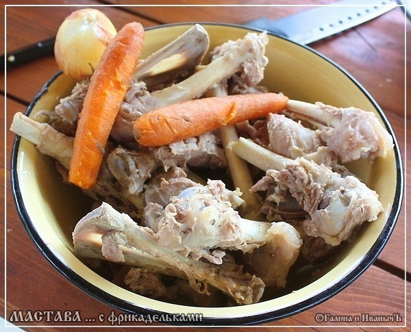 Мастава с фрикадельками Мастава с фрикадельками