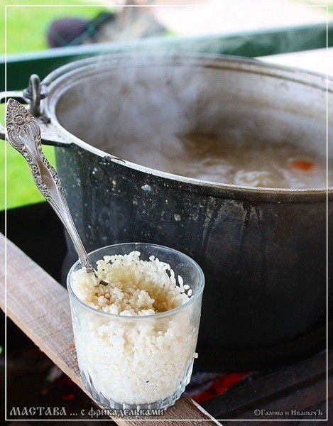 Мастава с фрикадельками Мастава с фрикадельками