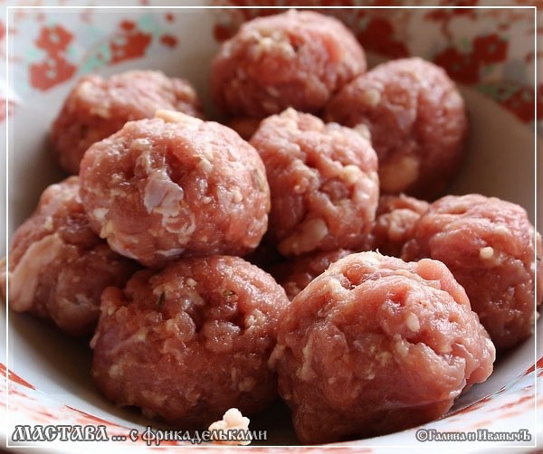 Мастава с фрикадельками Мастава с фрикадельками