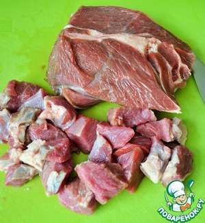 Мцвади в баклажане