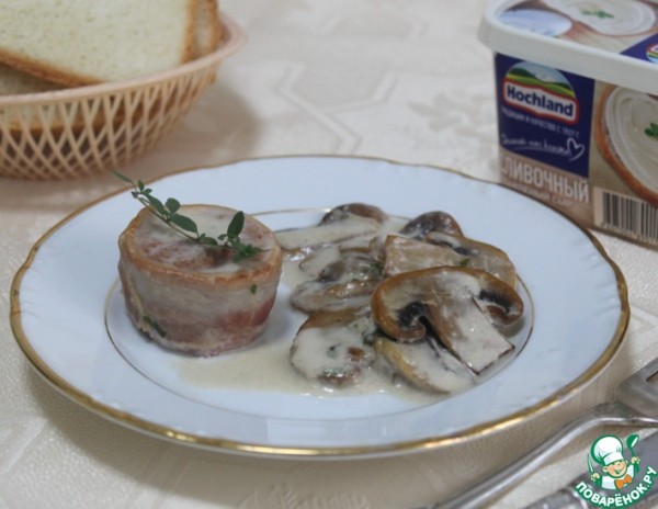 Медальоны из свинины к званому обеду