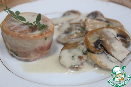 Медальоны из свинины к званому обеду