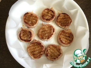 Медальоны из свинины с запеченным картофелем Медальоны из свинины с запеченным картофелем