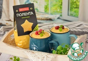 Медовая полента на топлёном молоке Медовая полента на топлёном молоке