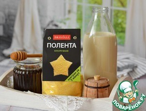 Медовая полента на топлёном молоке Медовая полента на топлёном молоке