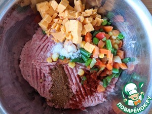 Мексиканские котлеты из индейки в духовке