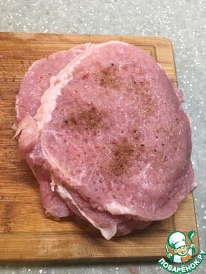 Мешочки из свинины с начинкой Мешочки из свинины с начинкой