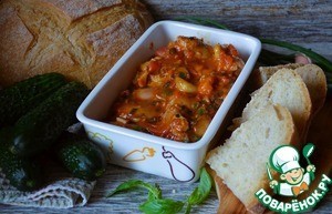 Мини-купаты с томатами и чесноком