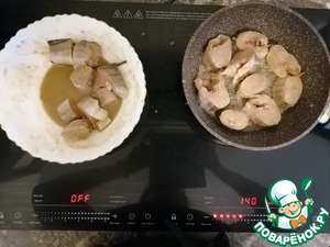 Минтай в азиатском стиле с овощным пюре Минтай в азиатском стиле с овощным пюре