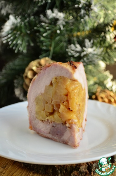 Мясная бомба с ананасом по-киккомановски Мясная бомба с ананасом по-киккомановски