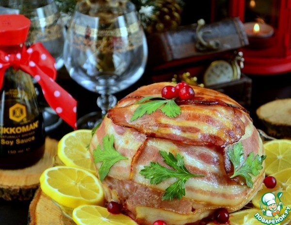 Мясная бомба с ананасом по-киккомановски Мясная бомба с ананасом по-киккомановски