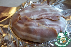 Мясная бомба с ананасом по-киккомановски Мясная бомба с ананасом по-киккомановски